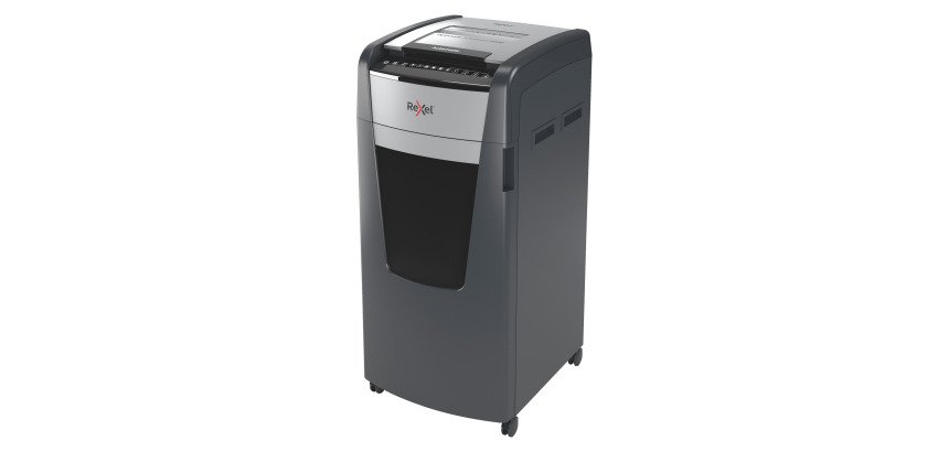 Distruggidocumenti Rexel Optimum Autofeed+ 600M, Taglio Micro, Sicurezza P-5, 600 Fogli, 110L