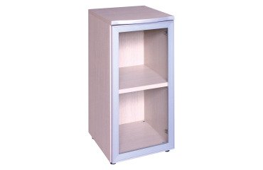 Anta bassa contemporanea trasparente 450 x 22 x 900 mm