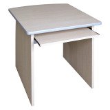 Tavolo portacomputer contemporanea acero 800 x 840 x 720 mm