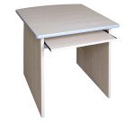 Tavolo portacomputer contemporanea acero 800 x 840 x 720 mm