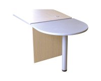 Allungo scrivania Contemporanea acero 800 x 780 x 720 mm