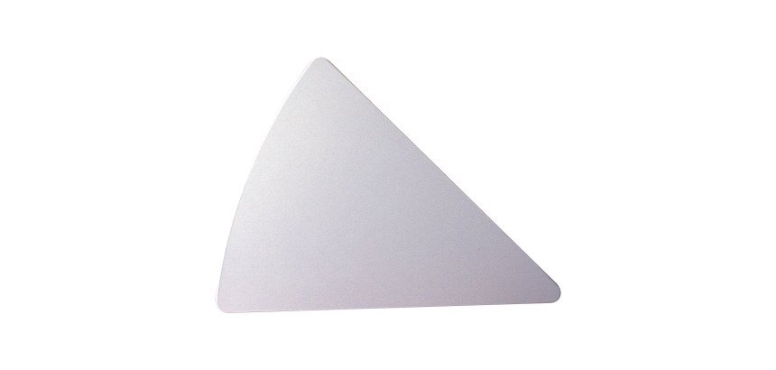 Raccordo angolare 60 gradi contemporanea acero 800 x 780 x 22 mm