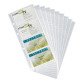 Office Depot Refill Pockets A4 80 cards Transparent 11 x 0.3 x 24.6 cm 10 Pieces of 8 Sheets