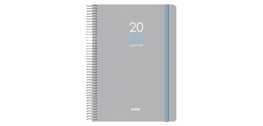 Agenda Memphis día página 15 x 21 cm Gris