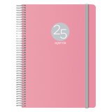 Agenda Memphis día página 15 x 21 cm Rosa