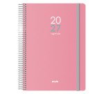 Agenda Memphis día página 15 x 21 cm Rosa
