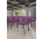 Chaise YOTA - tissu pieds noir