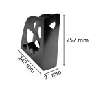 Range-revues Ecomag Exacompta couleur dos de 7,7 cm