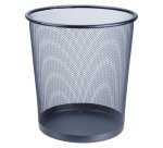 Cestino gettacarte metallo rete Viva 1640N nero