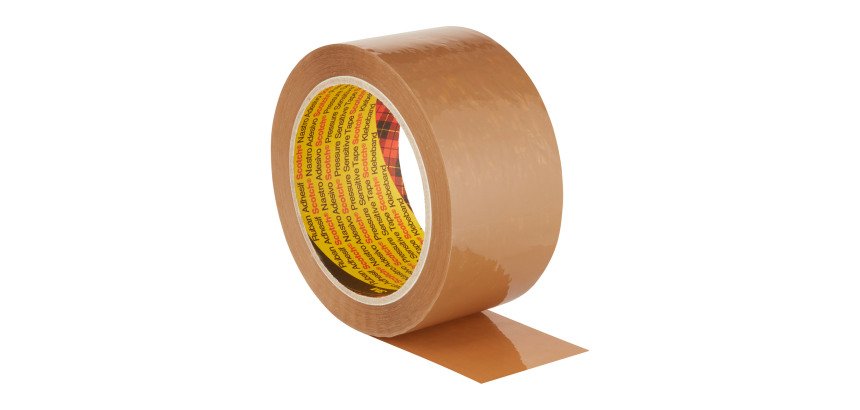 Ruban adhésif d'emballage Polypropylène, standard, 28 µ, 371 Scotch