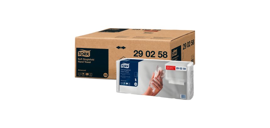 Secamanos entredoblado Tork H3 Advanced - caja de 1250