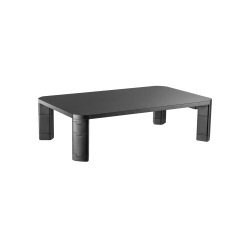 Soporte de monitor ajustable en altura T'nB con puertos USB 3.0