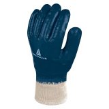 Gants pour travaux lourds en milieu huileux et graisseux Delta Plus NI155, taille 10 - La paire