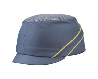 Gorra antigolpes con bisera 3 cm Delta Plus Air Coltan Gris