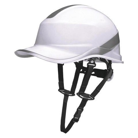 Casco de obra de ABS Delta Plus Diamond V UP Blanco