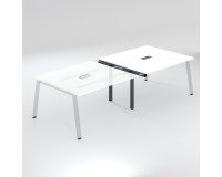 Extension table de réunion modulable ECLA L 140 x P 126 piétement métal