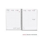 Agenda semana vista catalán Recycled 155 x 213 Negro Miquelrius