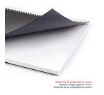 Agenda espiral City semana vista horizontal 117 x 182 mm Polipropileno negro Miquelrius