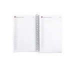 Agenda espiral City semana vista horizontal Catalán  117 x 182 mm Polipropileno negro Miquelrius