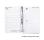 Agenda espiral City Classic Dia página 117 x 182 mm Polipropileno negro Miquelrius