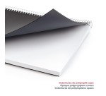 Agenda espiral City dia página Catalán 117 x 182 mm Polipropileno negro Miquelrius