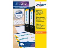Etiqueta adhesiva para archivador 38 x 192 mm Avery L4760-25