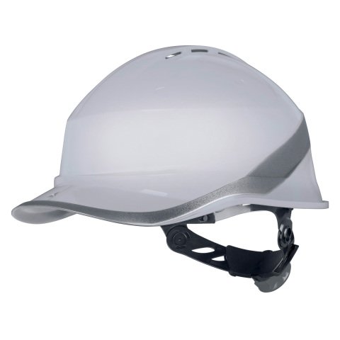Casco de obra ABS ventilado Delta Plus Diamond VI WIND Blanco