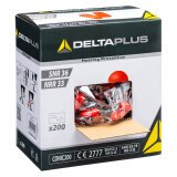 Bouchons d'oreilles jetables Delta Plus CONIC200 - 36 dB - Boîte distributrice de 200 paires
