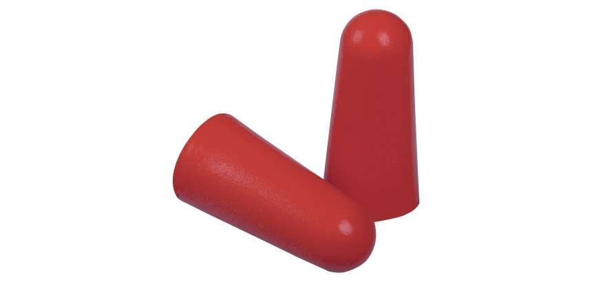 Bouchons d'oreilles jetables Delta Plus CONIC010 - Blister de 10 paires