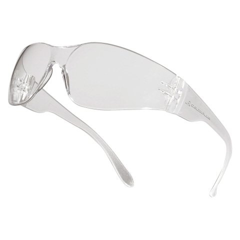 Gafas de policarbonato de una pieza Delta Plus Brava2 Mirror Transparentes