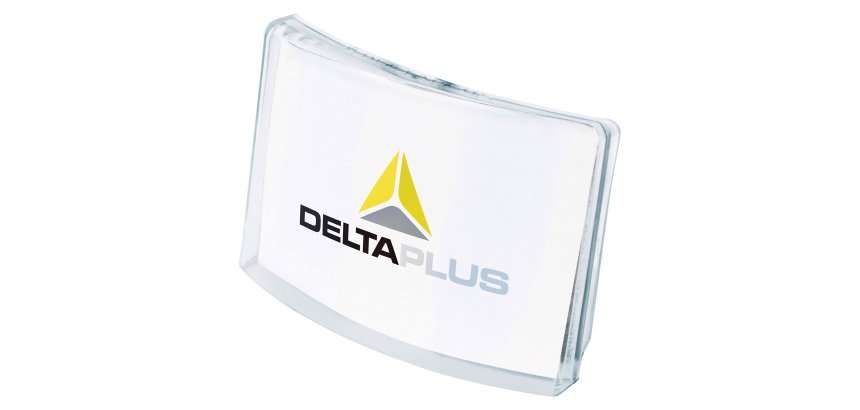 Porte-badge pour casque de chantier Delta Plus