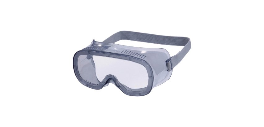 Lunettes-masque de protection à ventilation directe avec bandeau Delta Plus Muria 1