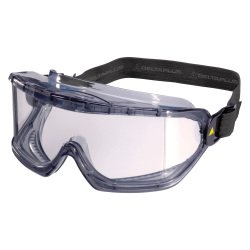 Lunettes-masque de protection à ventilation indirecte avec bandeau Delta Plus Galeras Clear - incolore