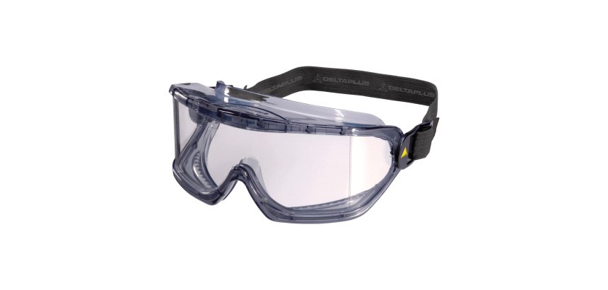 Lunettes masque polycarbonate ventilation indirecte Delta Plus Galeras Clear
