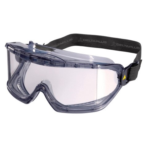 Lunettes masque polycarbonate ventilation indirecte Delta Plus Galeras Clear