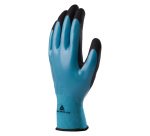 Gants pour travaux en milieu huileux et graisseux Delta Plus WET & DRY VV636BL - La paire