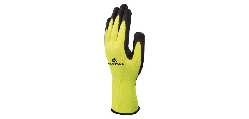 Working gloves for dry environments Delta Plus APOLLON VV733 yellow/black - by pair