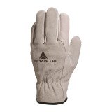 Gants de manutention cuir et croûte de cuir Delta Plus FCN29 - La paire