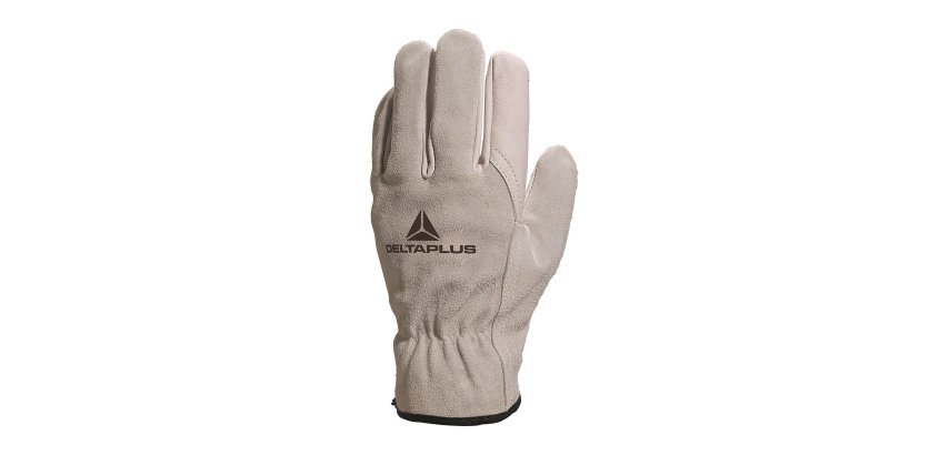 Gants de manutention cuir et croûte de cuir Delta Plus FCN29 - La paire