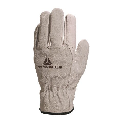 Guantes palma piel flor/dorso serraje Delta Plus FCN29 Talla 10