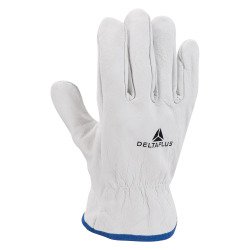 Working gloves in bovine leather Delta Plus FBN49 - by pair