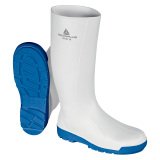 Bottes de sécurité en PVC Delta Plus NITRIC SBFO SRC blanc