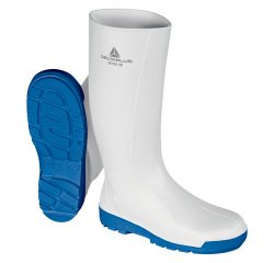 Botas de seguridad en PVC Delta Plus NITRIC SBFO SRC blanco