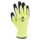 Guantes de trabajo acrílico con palma recubierta de látex Delta Plus APOLLON WINTER VV735 amarillo/negro