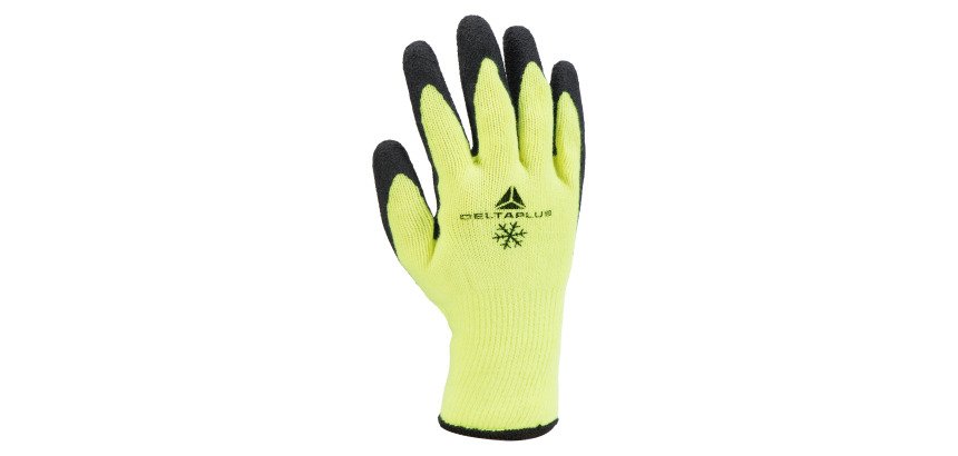 Gants anti-froid Delta Plus APOLLON WINTER VV735 jaune/noir - La paire