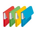 Chemise pochette à soufflet carte Oxford 32 cm couleur vive - Paquet de 50