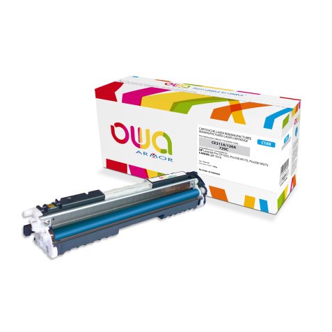 Toner OWA Compatibile HP CE311A ciano / Canon 729C ciano