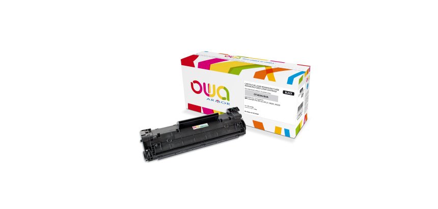 Toner OWA CompatibileHP CF283A / 83A nero