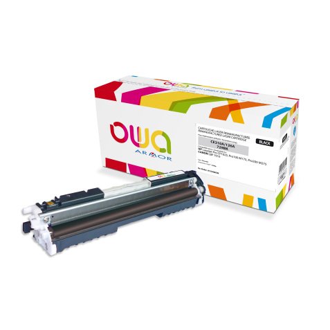 Toner OWA Compatibile HP CE310A / Canon 729BK nero