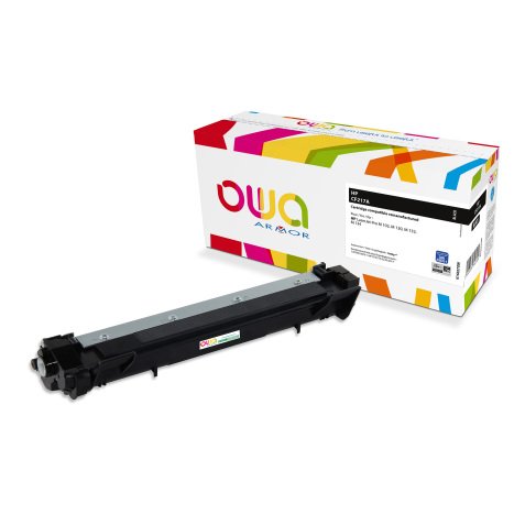 Toner OWA compatibile  HP CF217A e Canon 047 nero